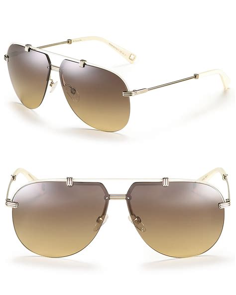 dior rimless aviator sunglasses|christian dior aviator sunglasses black.